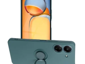 SILICONE RING Case for XIAOMI Redmi 13C / POCO C65 green