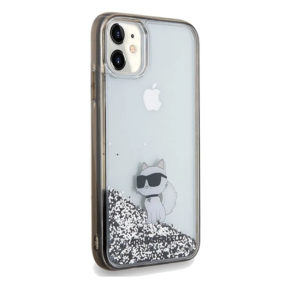KARL LAGERFELD case for IPHONE 11 KLHCN61LKCNSK (Liquid Glitter C) transparent - Image 11