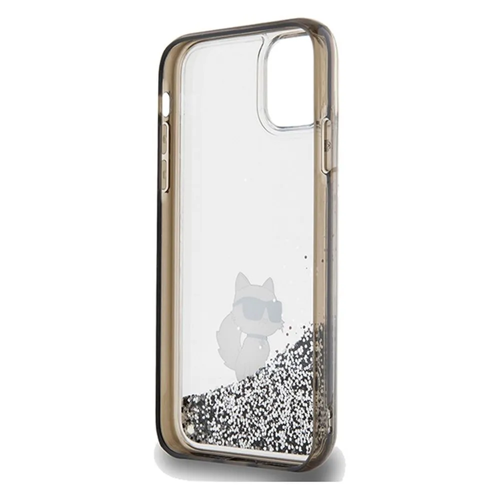KARL LAGERFELD case for IPHONE 11 KLHCN61LKCNSK (Liquid Glitter C) transparent - Image 14