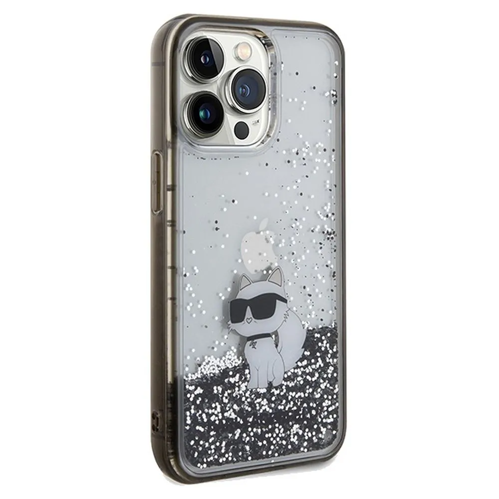 KARL LAGERFELD case for IPHONE 13 Pro KLHCP13LLKCNSK (Liquid Glitter C) transparent - Image 11