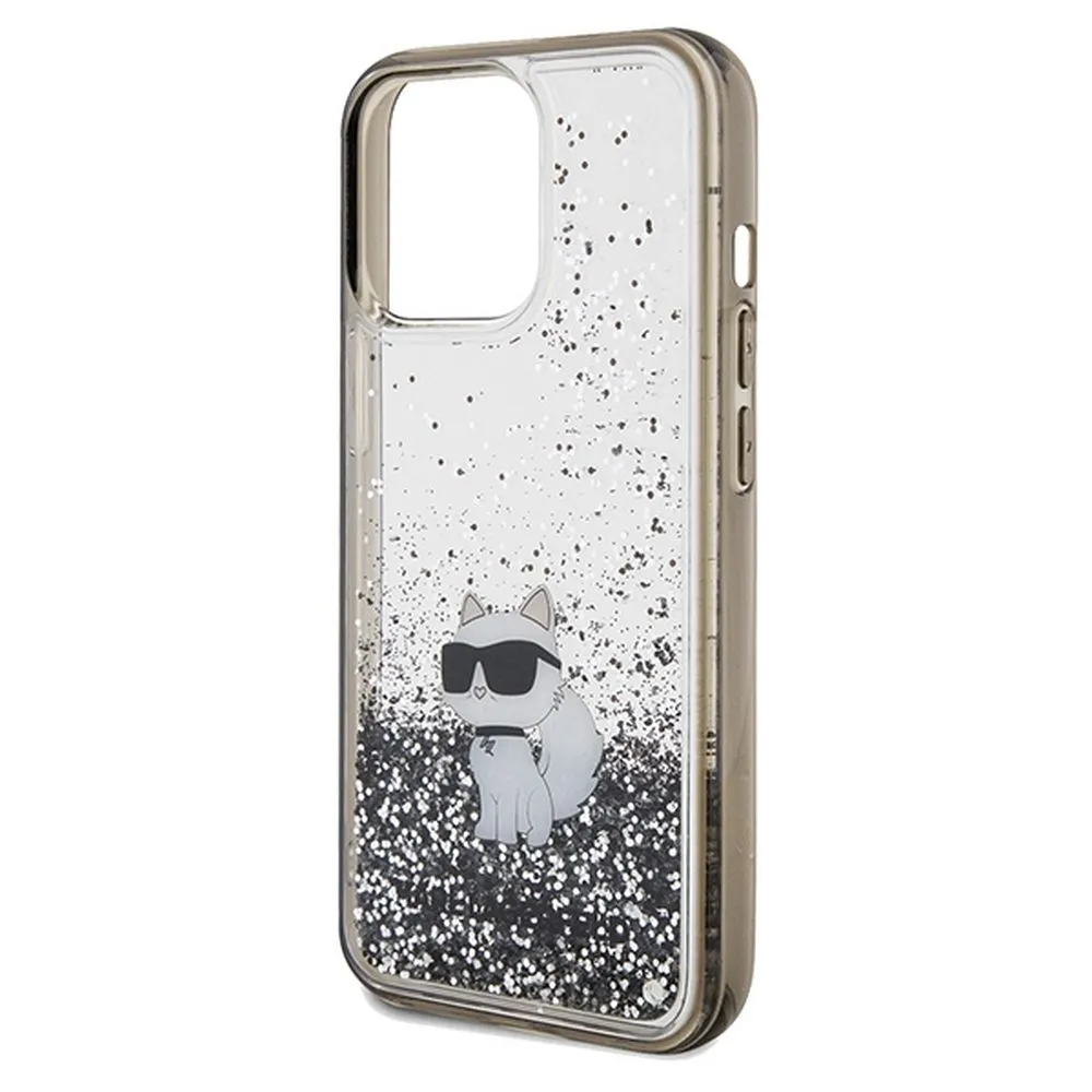 KARL LAGERFELD case for IPHONE 13 Pro KLHCP13LLKCNSK (Liquid Glitter C) transparent - Image 13