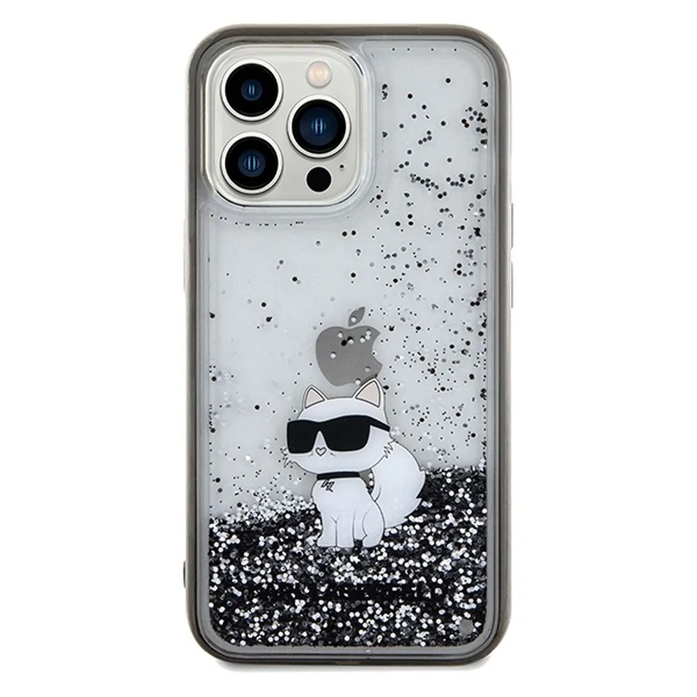 KARL LAGERFELD case for IPHONE 13 Pro KLHCP13LLKCNSK (Liquid Glitter C) transparent - Image 10