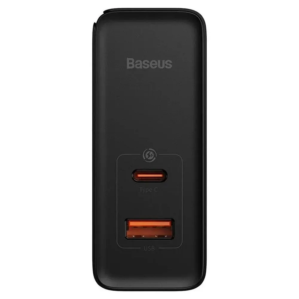 BASEUS charger USB A + Type + cable Type C to Type C PD QC3.0 5A 100W GaN5 Pro CCGP090201 black - Image 4