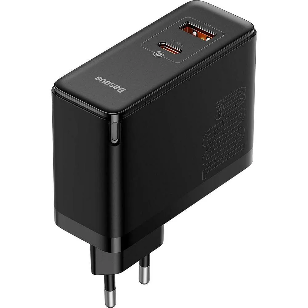 BASEUS charger USB A + Type + cable Type C to Type C PD QC3.0 5A 100W GaN5 Pro CCGP090201 black - Image 6