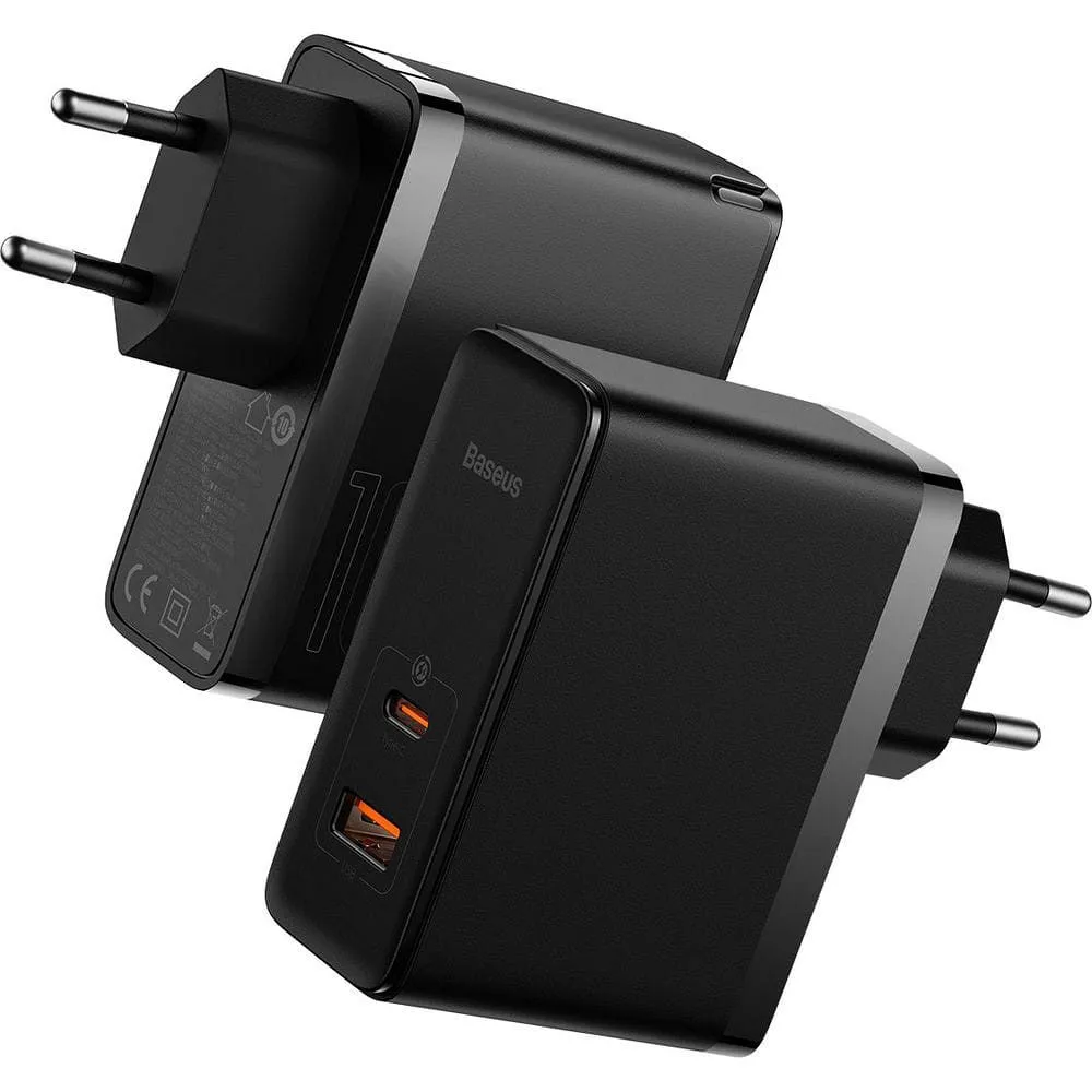 BASEUS charger USB A + Type + cable Type C to Type C PD QC3.0 5A 100W GaN5 Pro CCGP090201 black - Image 5