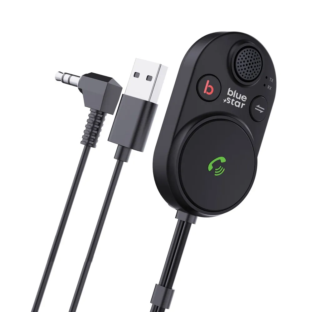 BLUE STAR FM-adó, Bluetooth, 2 az 1-ben, CarLink BT62, fekete - Image 5
