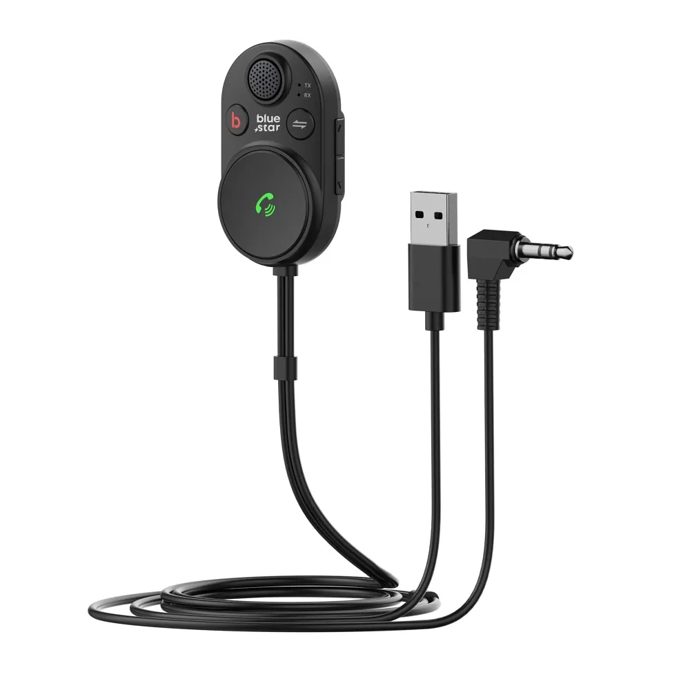 BLUE STAR FM-adó, Bluetooth, 2 az 1-ben, CarLink BT62, fekete - Image 3