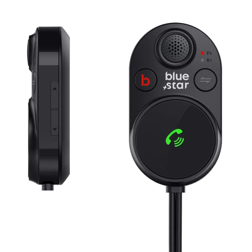 BLUE STAR FM-adó, Bluetooth, 2 az 1-ben, CarLink BT62, fekete - Image 2