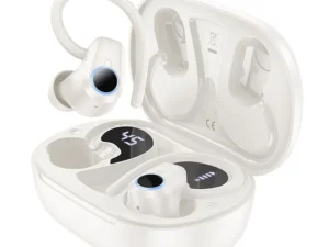 HOCO wireless bluetooth earphones TWS EQ8 milky white