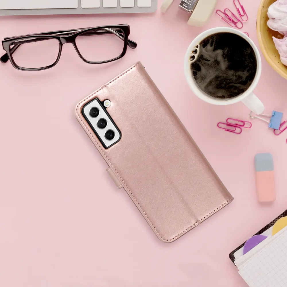 MEZZO Book case for SAMSUNG S24 Ultra mandala rose gold - Image 9