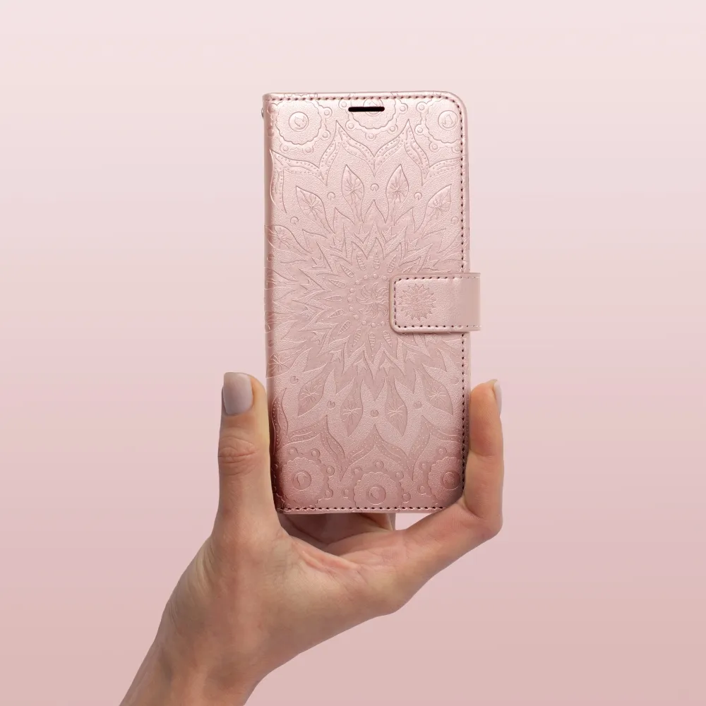 MEZZO Book case for SAMSUNG S24 Ultra mandala rose gold - Image 8