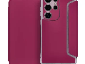 PIANO Book case for SAMSUNG S24 Ultra magenta