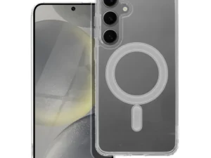 CLEAR MAG COVER tok, MagSafe-kompatibilis, SAMSUNG S24 Plus-hoz, átlátszó