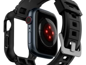 SPIGEN Rugged Armor ”PRO” case for APPLE Watch 4 / 5 / 6 / 7 / 8 / 9 / SE (40 / 41 mm)  black