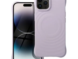 Silicone Zephyr Mag Cover compatible with MagSafe do IPHONE 13 lilac
