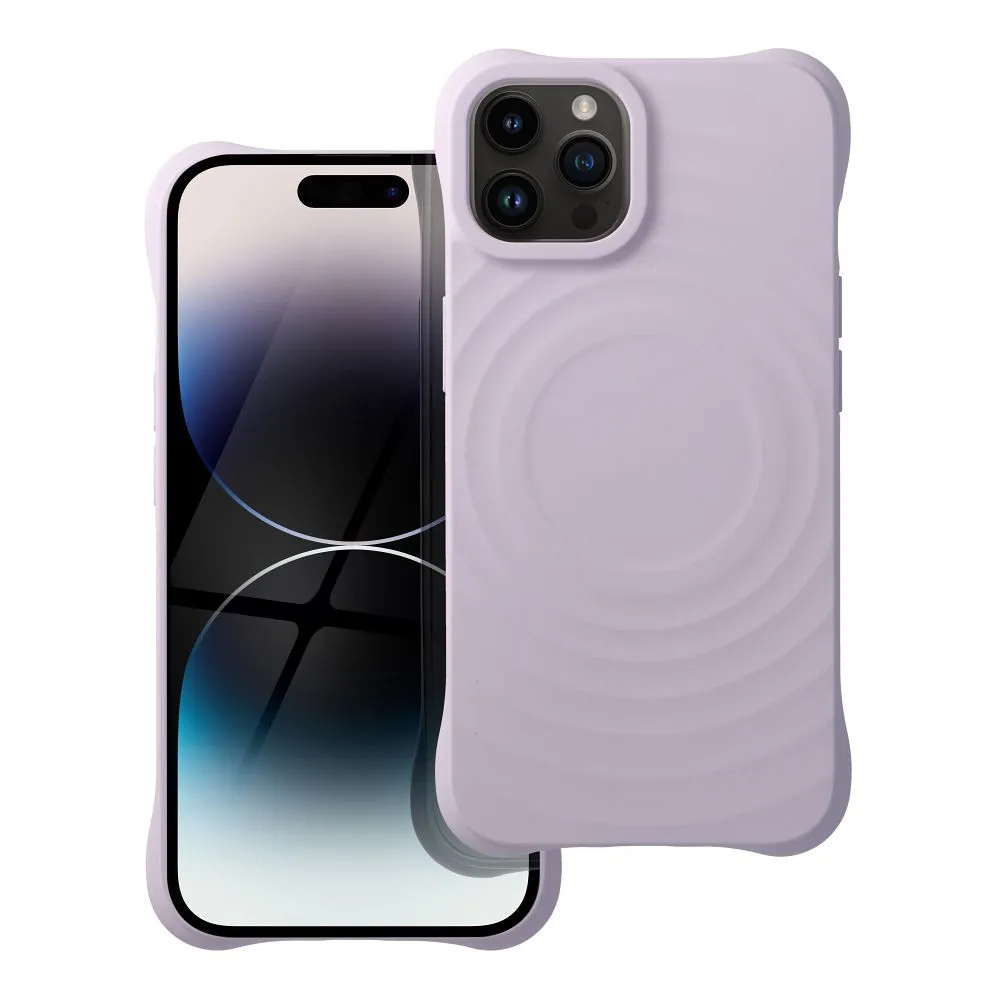 Silicone Zephyr Mag Cover compatible with MagSafe do IPHONE 13 lilac