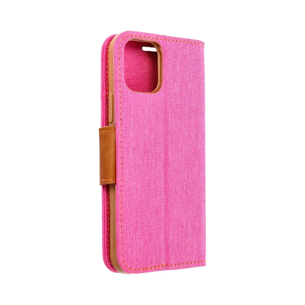 CANVAS Book case for IPHONE 16 Pro pink - Image 6