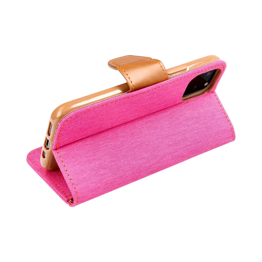 CANVAS Book case for IPHONE 16 Pro pink - Image 7