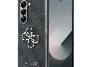 GUESS case for SAMSUNG Z Fold 6 GUHCZFD64GMGGR (PU 4G Leather Metal Logo) black