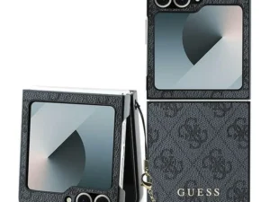 GUESS case for SAMSUNG Z Flip 6 GUHCZF6GF4GGR (HC PU 4G Charm) black