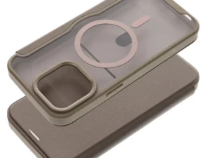SMART MAG Book case compatible with MagSafe for IPHONE 16 Pro Max titanium