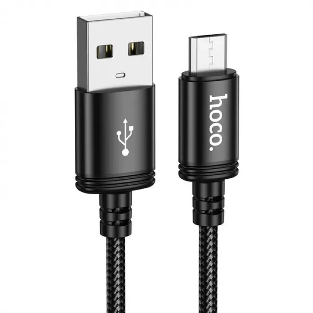 HOCO cable USB A to Micro USB 2,4A X91 3 m black - Image 5