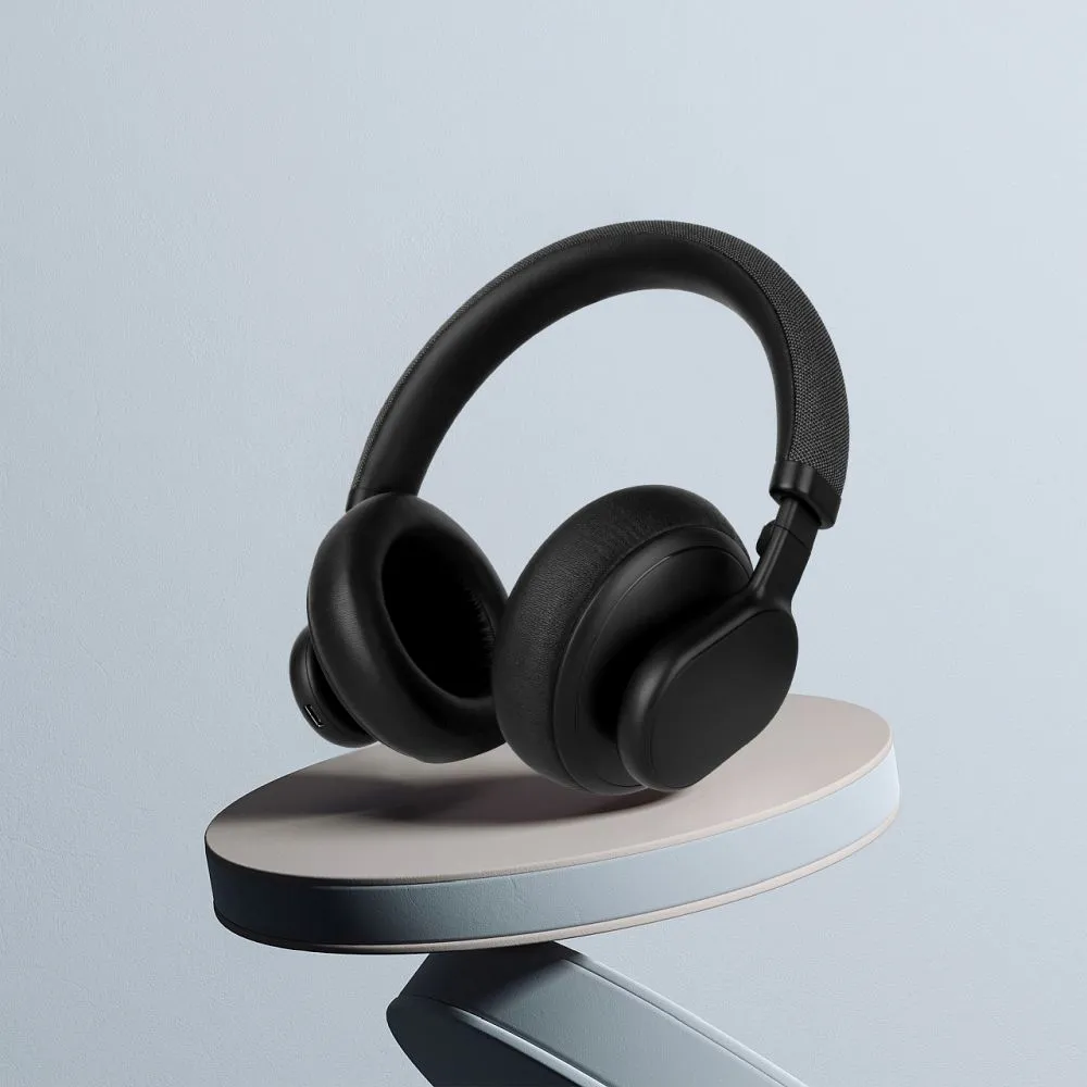 FORCELL F-AUDIO vezeték nélküli fejhallgató, aktív zajszűréssel (ANC), Touch Beat, fekete - Image 10