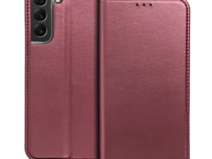 SMART MAGNETO könyvtartó a SAMSUNG A25 5G-hez, bordó színben