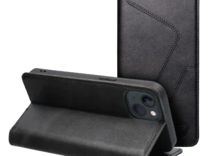 FORCELL F-PROTECT RFID Blocker book case for IPHONE 13 black