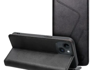 FORCELL F-PROTECT RFID Blocker book case for IPHONE 14 black