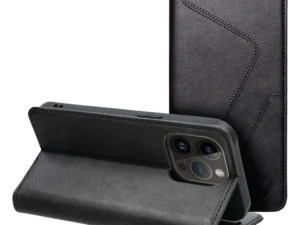 FORCELL F-PROTECT RFID Blocker book case for IPHONE 14 Pro black