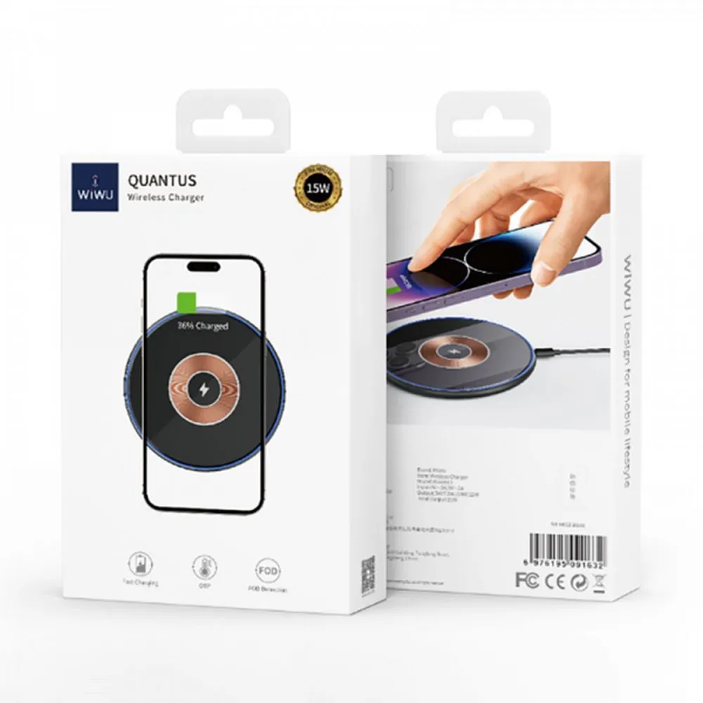 WiWU - Wireless Charger Compatible with MagSafe Wi-W013 15W - Image 3