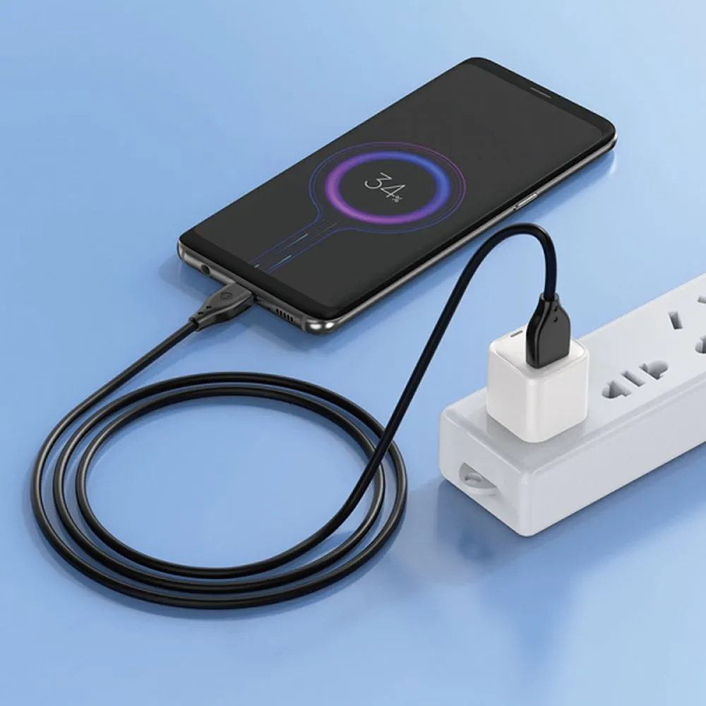 WiWU - Pioneer Series Data Cable Wi-C001 USB A to USB C - black - Image 3