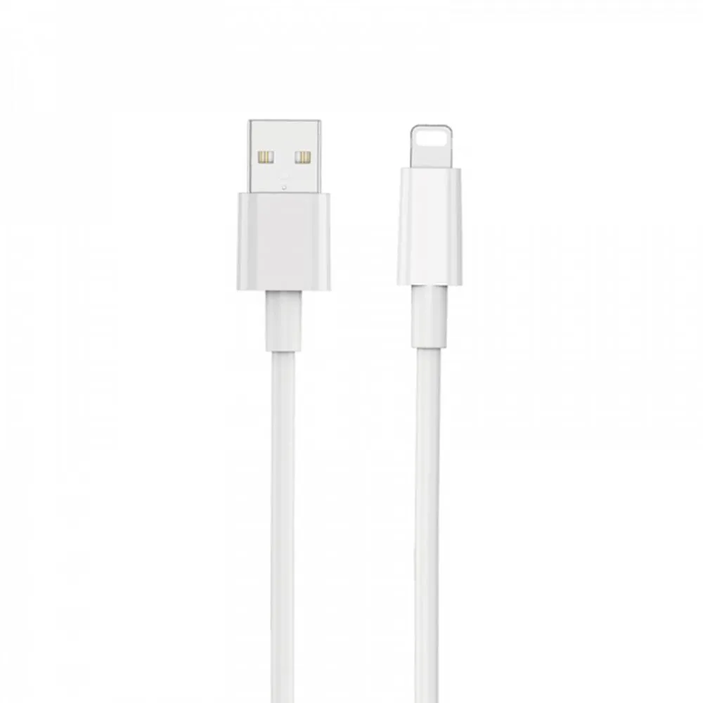 WiWU - Classic Series Data Cable Wi-C006 USB A to Lightning 2,4A - white - Image 2