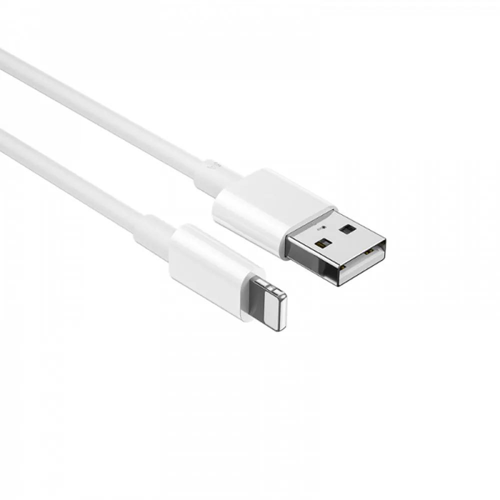 WiWU - Classic Series Data Cable Wi-C006 USB A to Lightning 2,4A - white - Image 5