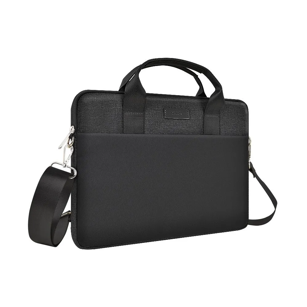 WiWU - Waterproof Laptop Handbag 14" Minimalist - black - Image 6