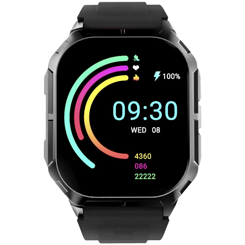 HIFUTURE sport smartwatch with call function ULTRA3 (IP68) black - Image 3