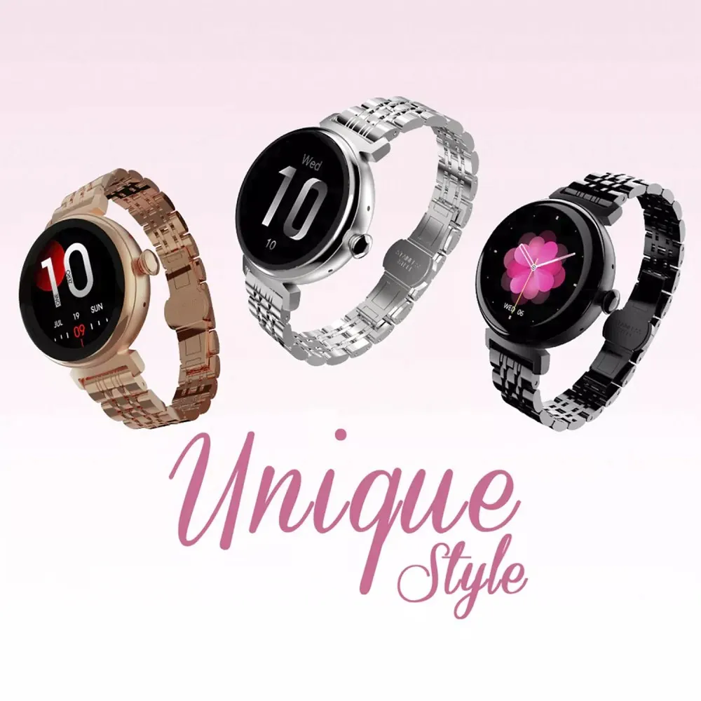 HIFUTURE metal smartwatch with call function AURA (IP68) silver - Image 8