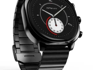 HIFUTURE stainless steel smartwatch with artificial intelligence AIX (OLED) (CORNING GLASS) black