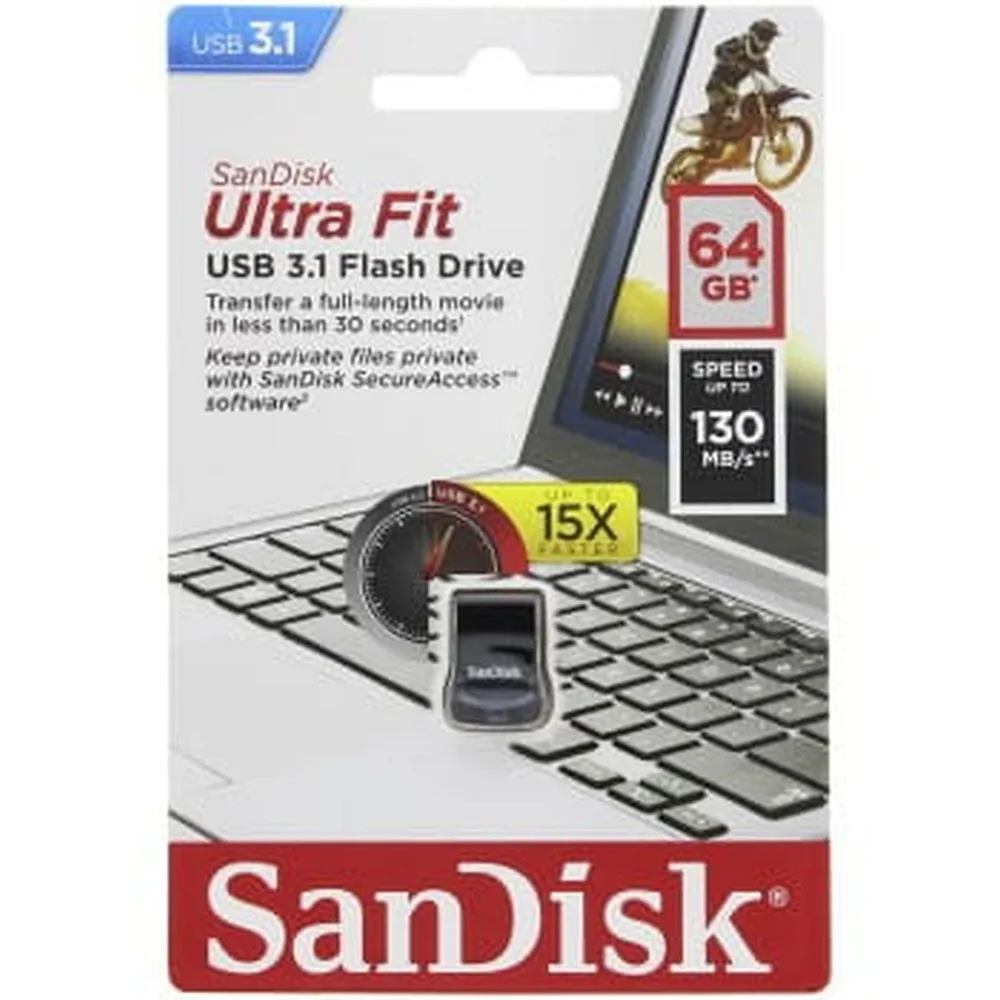 SANDISK pendrive ULTRA FIT 32GB 130MB/s USB 3.2 Gen1 - Image 5