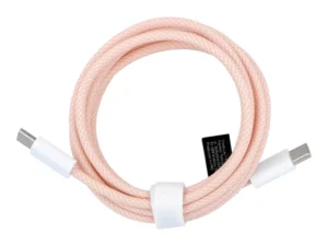 Cable Type C to Type C PD QC3.0 3A 60W C263 1,5 m pink