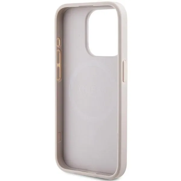 GUESS case for IPHONE 13 Pro Max compatible with MagSafe GUHMP13XG4GFRP (4G Ring classic logo) pink - Image 7