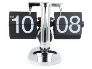 Electronic table clock silver HY-F001