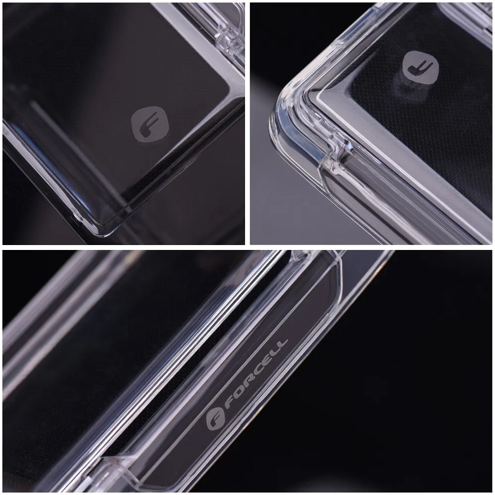 FORCELL F-PROTECT Crystal Pocket Case for IPHONE 13 Pro transparent - Image 5