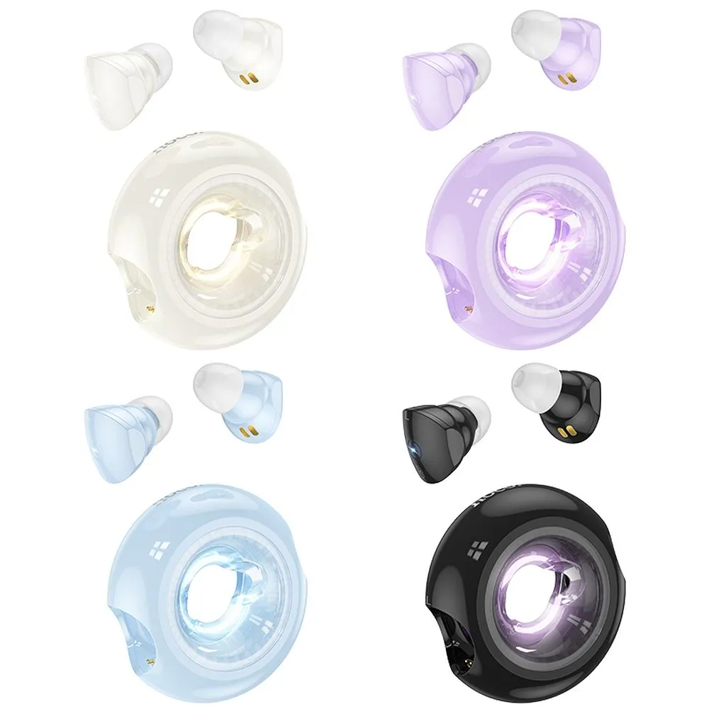 HOCO wireless earphones purpletooth TWS EW71 purple - Image 4