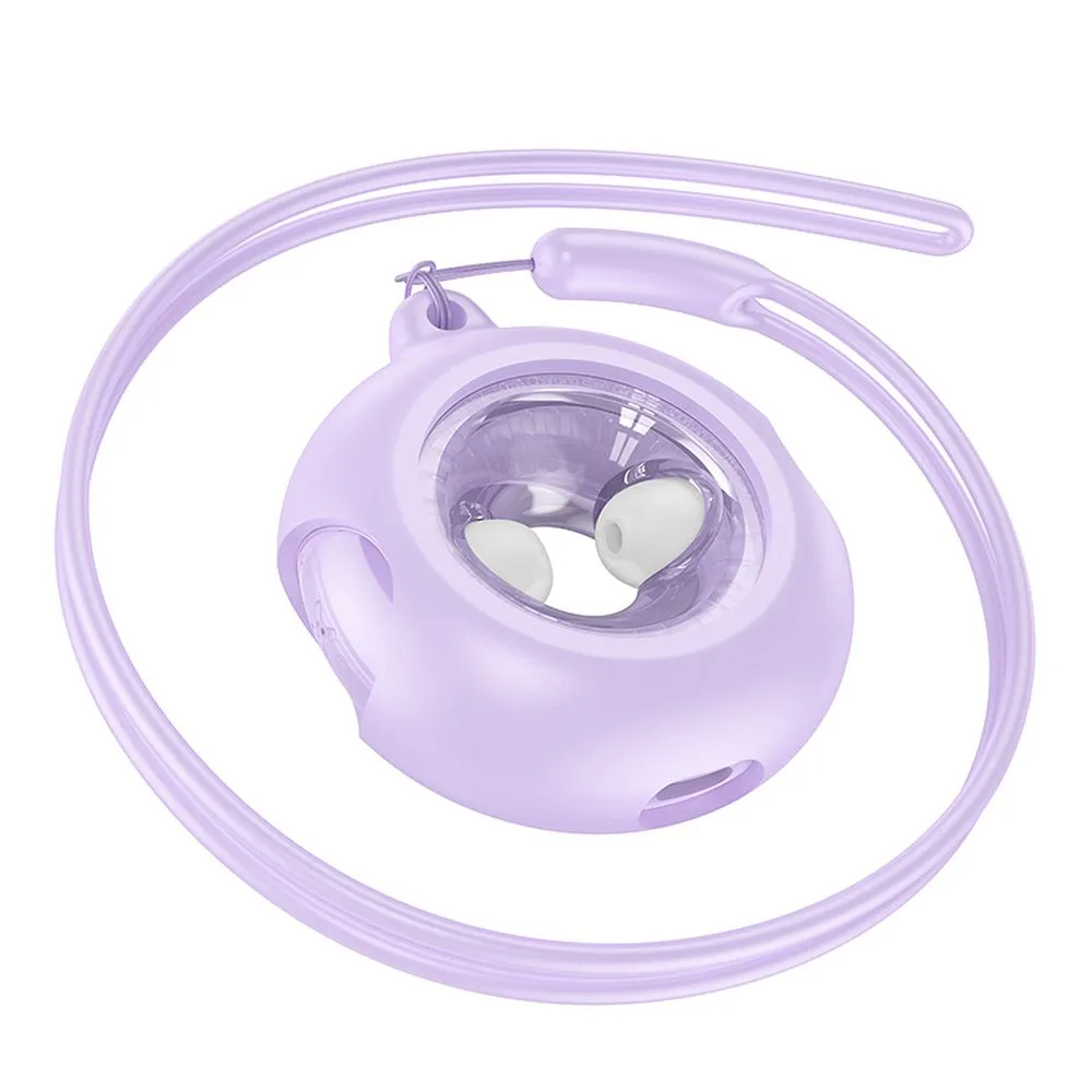 HOCO wireless earphones purpletooth TWS EW71 purple - Image 2