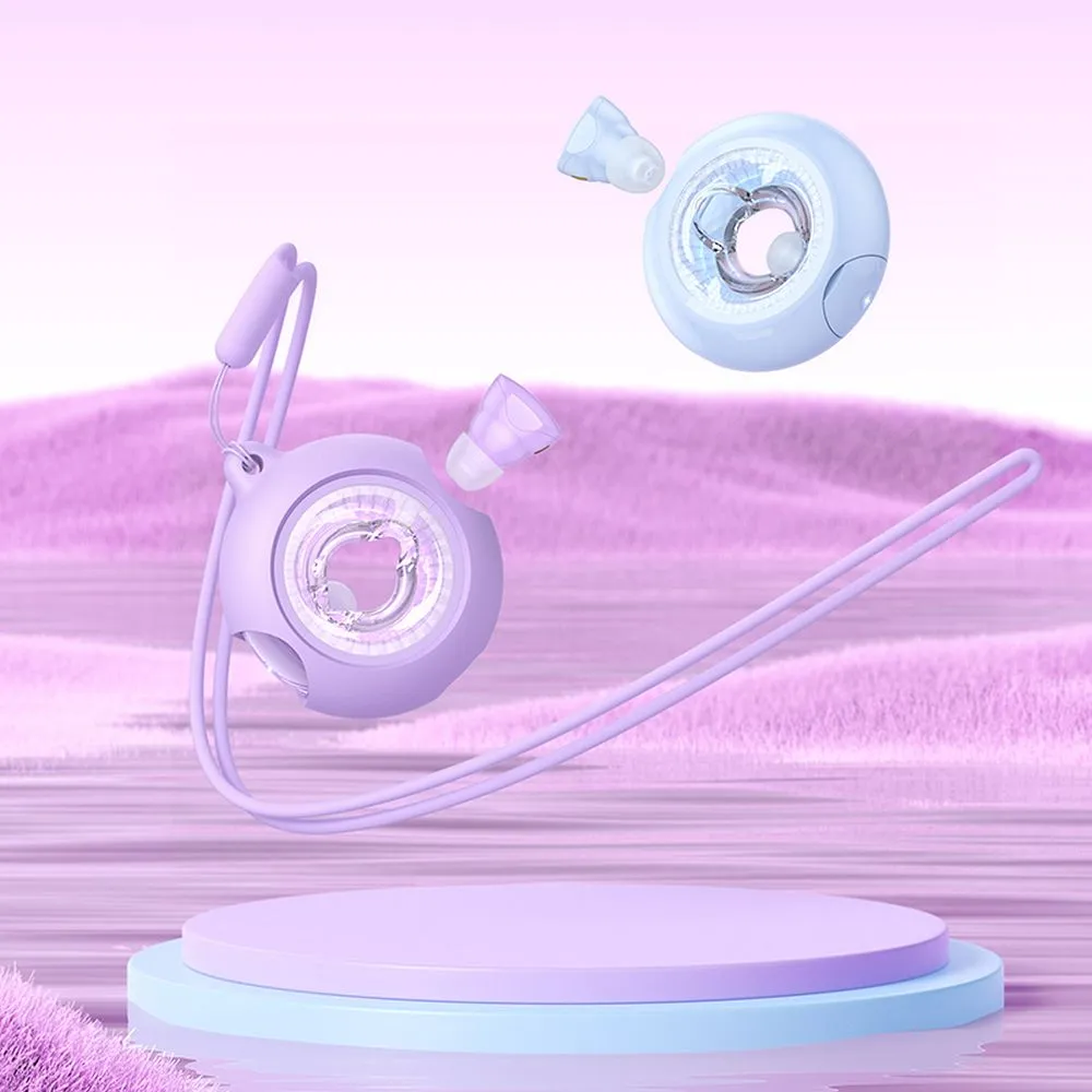 HOCO wireless earphones purpletooth TWS EW71 purple - Image 3