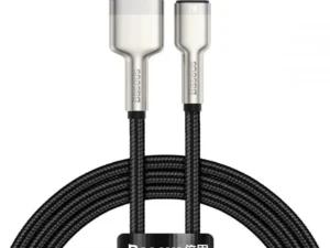 BASEUS cable USB A to Lightning 2,4A Cafule Metal 1 m black