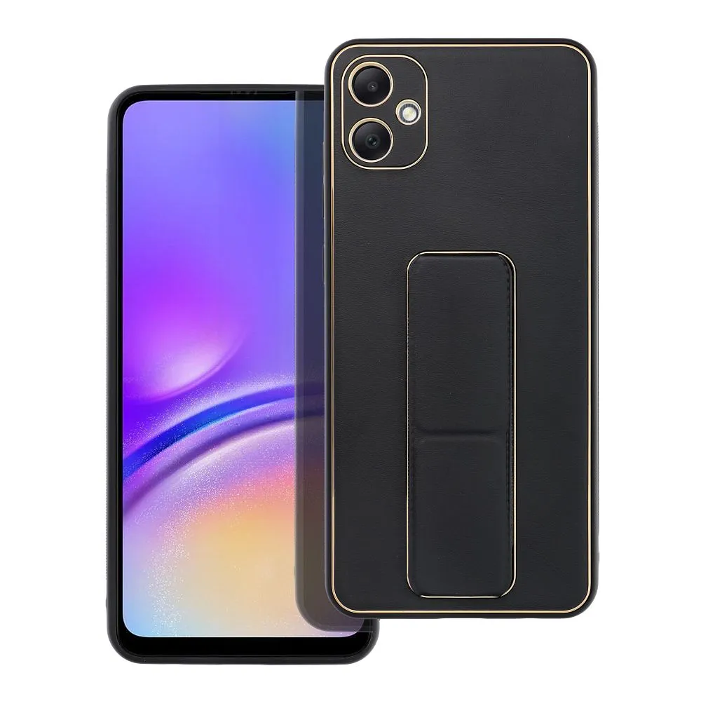 LEATHER CASE KICKSTAND for SAMSUNG A05 black - Image 2