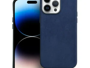 WOVEN MAG COVER case compatible with MagSafe for IPHONE 14 Pro Max sea blue